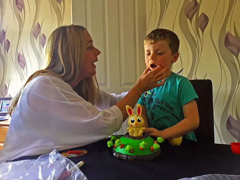 child qith speech difficulties